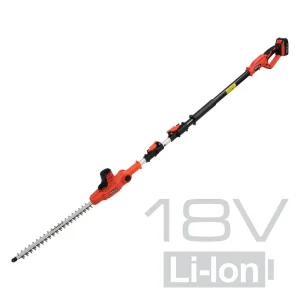 Yato sladdlös häcksax 18V med långt handtag + 2,0Ah batteri